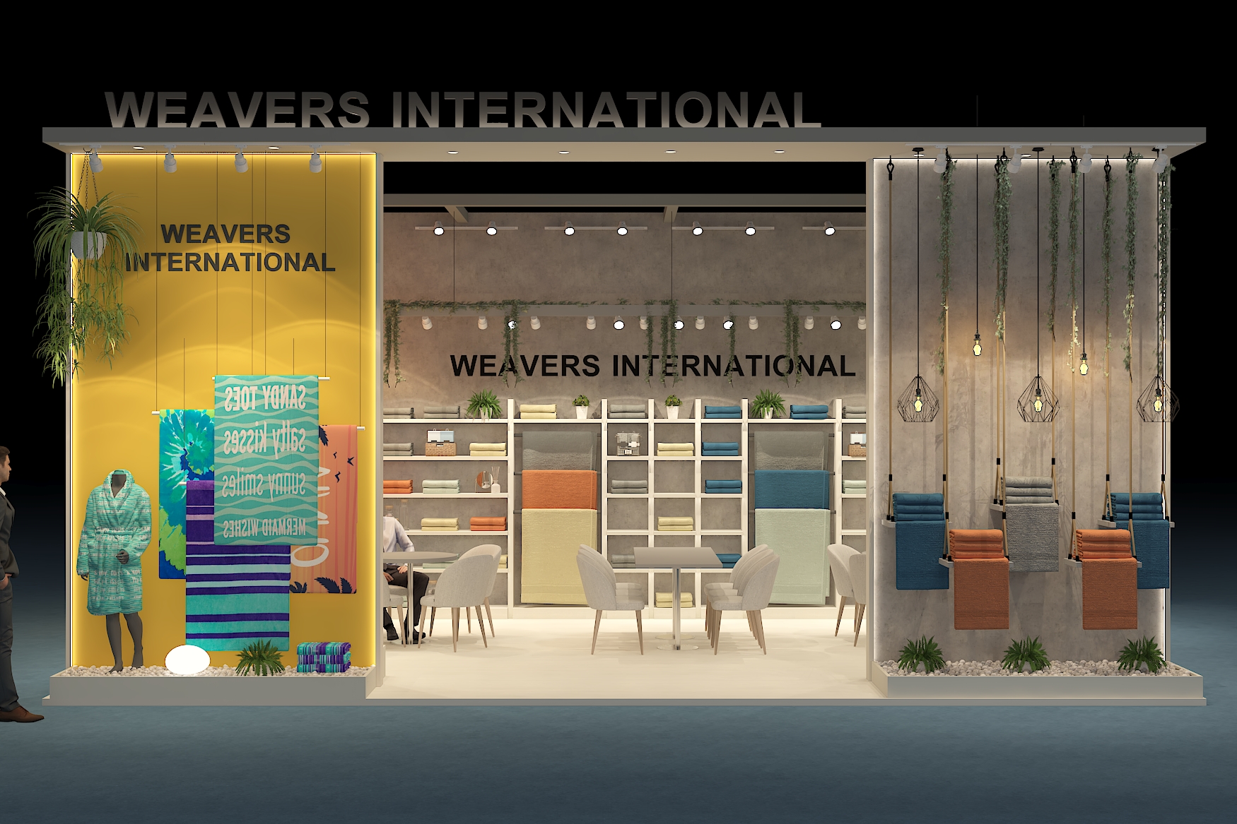 Weavers Collective exhibition stand for Weavers